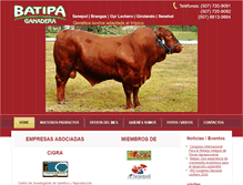 Tablet Screenshot of batipa.com